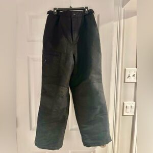 Boys Snow Black Pants